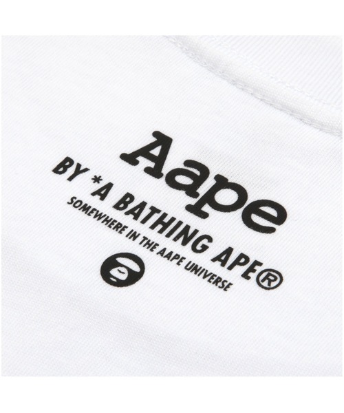 AAPE BY A BATHING APE（エーエイプバイアベイシングエイプ）の「AAPE BASIC TEE(WOODLAND CAMO)#2（Tシャツ/カットソー・メンズ・ブラック系その他5/ホワイト系その他7/ブラック系その他/ホワイト系その他・LARGE/XX-LARGE/MEDIUM/SMALL/X-LARGE）」の6枚目の写真