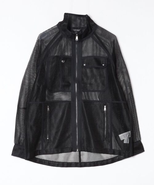 LAUREN RALPH LAUREN(ローレン ラルフ ローレン)の「メッシュ フィールド ジャケット(その他アウター・レディース・ブラック系1・S/M/XS)」の7枚目の写真