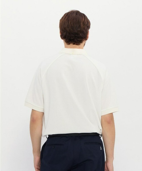 penguin BY MUNSINGWEAR（ペンギン バイ マンシングウェア）の「penguin BY MUNSINGWEAR/ペンギン バイ マンシングウェア 1960's ラグランスリーブ ポロシャツ　ゴルフウェア（ポロシャツ・メンズ・ブラック/ホワイト/グリーン/サックスブルー・XL/L/M）」の20枚目の写真
