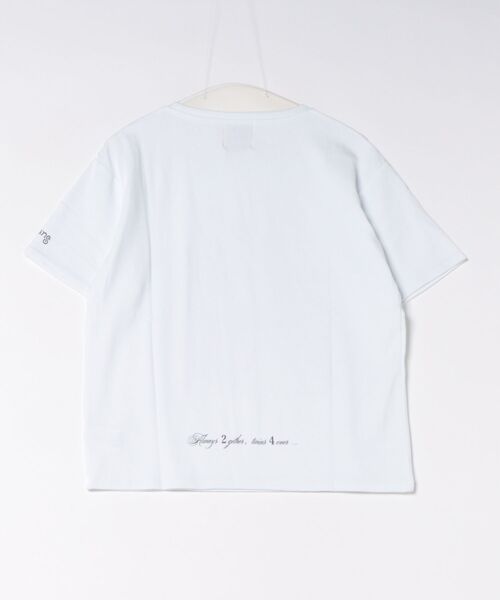 twins(nemne store)(ツインズ)の「twins castle tee(Tシャツ/カットソー・レディース・White/PINK・SMALL/MEDIUM)」の21枚目の写真