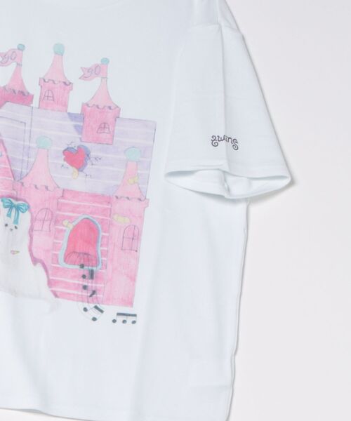 twins(nemne store)(ツインズ)の「twins castle tee(Tシャツ/カットソー・レディース・White/PINK・SMALL/MEDIUM)」の22枚目の写真
