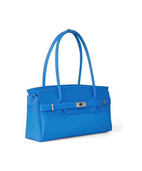 DEINET（ダイニット）の「JELLY TWO-WAY BAG IN BLUE（ショルダーバッグ・レディース・その他・FREE）」の2枚目の写真
