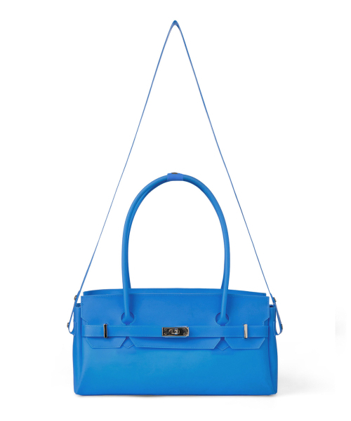 DEINET（ダイニット）の「JELLY TWO-WAY BAG IN BLUE（ショルダーバッグ・レディース・その他・FREE）」の4枚目の写真