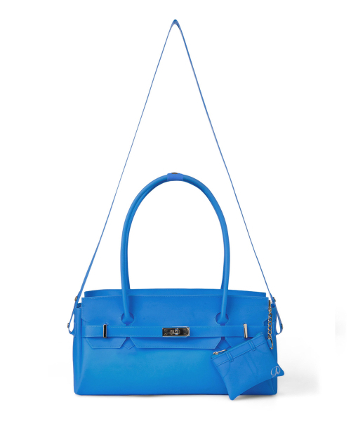 DEINET（ダイニット）の「JELLY TWO-WAY BAG IN BLUE（ショルダーバッグ・レディース・その他・FREE）」の5枚目の写真