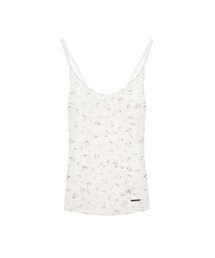 FLORAL LACE TANK TOP_IVORY