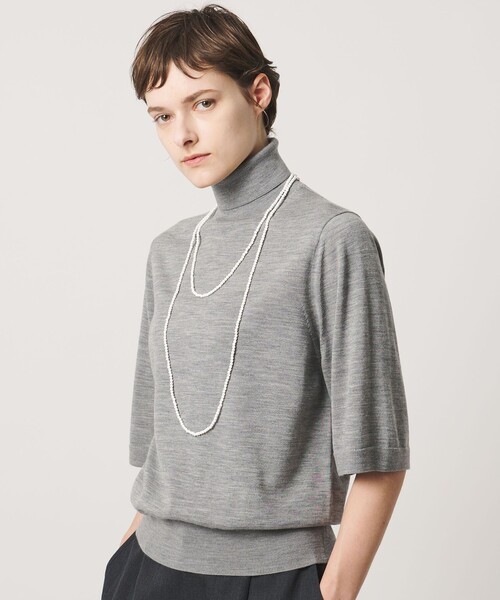 LOEFF(ロエフ)の「【別注】<Haute Joaillerie AKIO MORI>ホワイトオニキス ロングネックレス 4×160(ネックレス・レディース・ホワイト・FREE)」の2枚目の写真