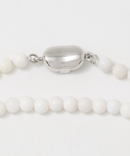 LOEFF(ロエフ)の「【別注】<Haute Joaillerie AKIO MORI>ホワイトオニキス ロングネックレス 4×160(ネックレス・レディース・ホワイト・FREE)」の7枚目の写真