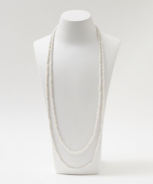 LOEFF(ロエフ)の「【別注】<Haute Joaillerie AKIO MORI>ホワイトオニキス ロングネックレス 4×160(ネックレス・レディース・ホワイト・FREE)」の10枚目の写真