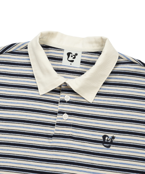 LMR（エルエムアール）の「マルチストライプカラー長袖TシャツNAVY（Tシャツ/カットソー・レディース・ネイビー・SMALL/MEDIUM）」の4枚目の写真