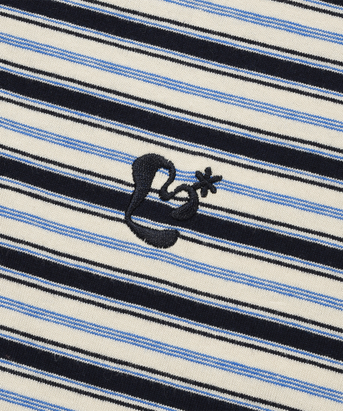 LMR（エルエムアール）の「マルチストライプカラー長袖TシャツNAVY（Tシャツ/カットソー・レディース・ネイビー・SMALL/MEDIUM）」の5枚目の写真