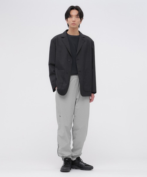 MARGARET HOWELL(マーガレットハウエル)の「MUTED WOOL CHECK(テーラードジャケット・メンズ・チャコール・LARGE/MEDIUM/SMALL)」の7枚目の写真