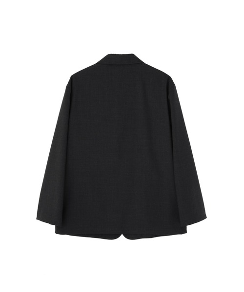 MARGARET HOWELL(マーガレットハウエル)の「MUTED WOOL CHECK(テーラードジャケット・メンズ・チャコール・LARGE/MEDIUM/SMALL)」の9枚目の写真