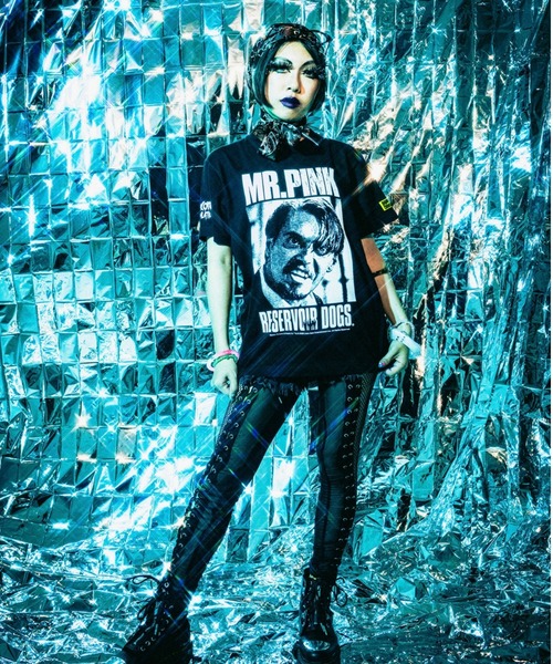 ハードコアチョコレート(ハードコアチョコレート)の「『レザボア・ドッグス』MR.PINK(ブラック)(Tシャツ/カットソー・メンズ・ブラック・LARGE/X-LARGE/XX-LARGE)」の7枚目の写真