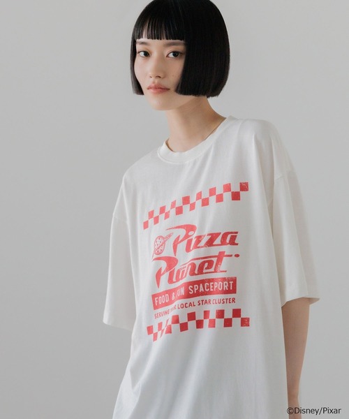 LOWRYS FARM(ローリーズファーム)の「TOY STORY(トイ・ストーリー)/プリントTシャツ 839513(Tシャツ/カットソー・レディース・グレー/ライトブルー/アイボリー/オフホワイト・FREE)」の13枚目の写真