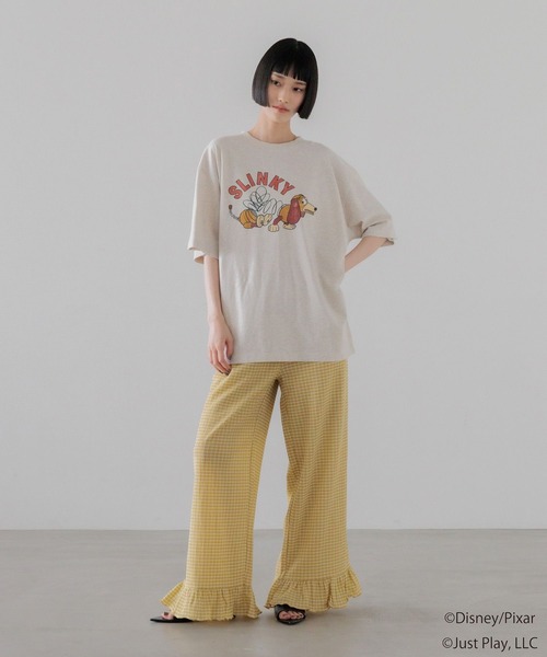 LOWRYS FARM(ローリーズファーム)の「TOY STORY(トイ・ストーリー)/プリントTシャツ 839513(Tシャツ/カットソー・レディース・グレー/ライトブルー/アイボリー/オフホワイト・FREE)」の21枚目の写真