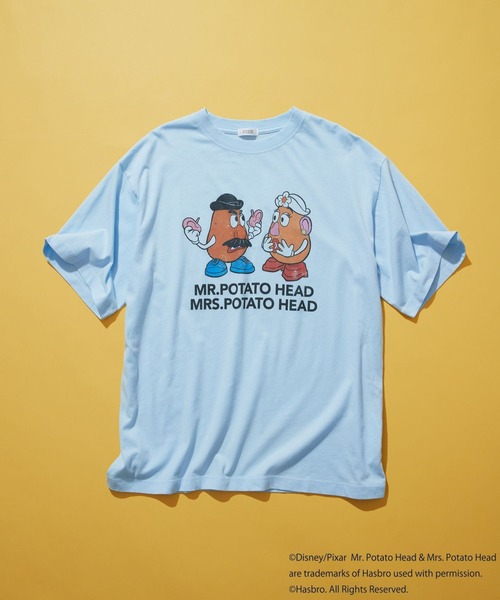 LOWRYS FARM(ローリーズファーム)の「TOY STORY(トイ・ストーリー)/プリントTシャツ 839513(Tシャツ/カットソー・レディース・グレー/ライトブルー/アイボリー/オフホワイト・FREE)」の8枚目の写真