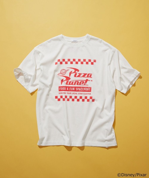LOWRYS FARM(ローリーズファーム)の「TOY STORY(トイ・ストーリー)/プリントTシャツ 839513(Tシャツ/カットソー・レディース・グレー/ライトブルー/アイボリー/オフホワイト・FREE)」の5枚目の写真