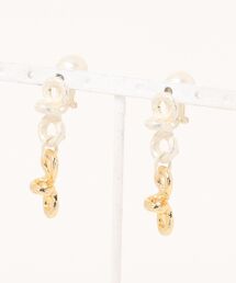 Scrap Book | 【Sea’ds mara】Knot hoop earrings(イヤリング)