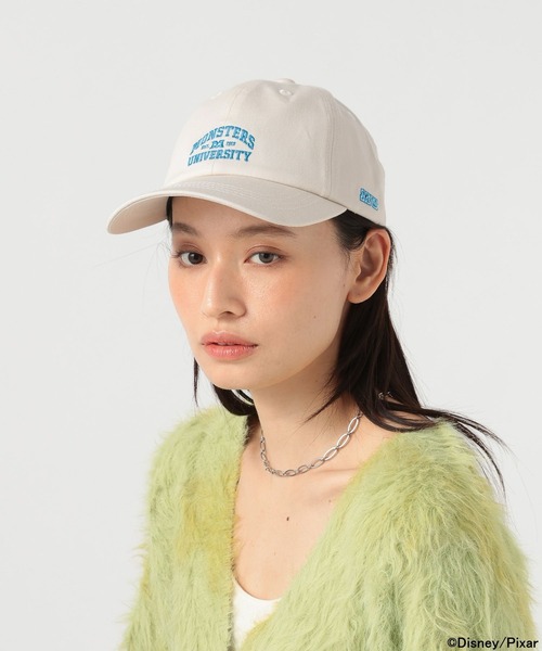 BAYFLOW(ベイフロー)の「モンスターズ・ユニバーシティ/ロゴシシュウキャップ(キャップ・レディース・ブラック/ホワイト・FREE)」の5枚目の写真