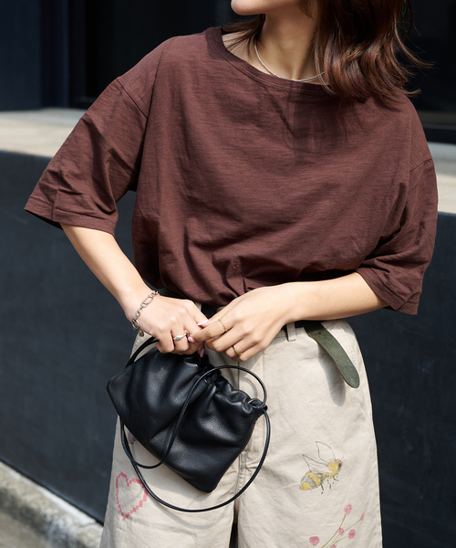 OUTDOOR PRODUCTS(アウトドアプロダクツ)の「追加 スラブテンジク 5S TEE(Tシャツ/カットソー・レディース・ブラック/ブラウン・FREE)」の13枚目の写真