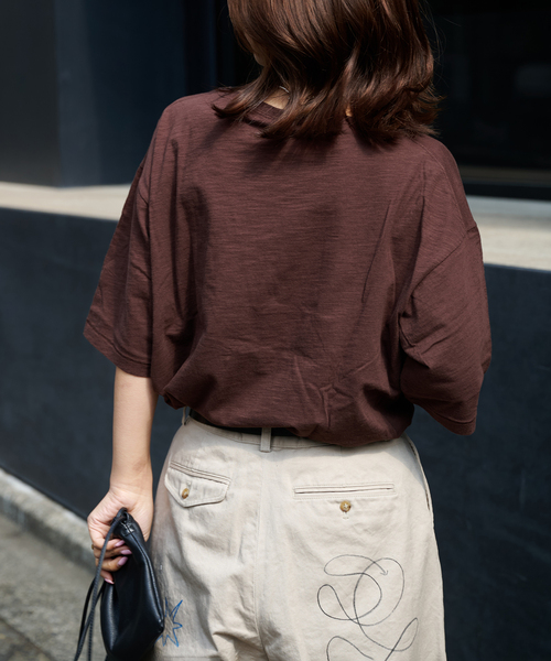 OUTDOOR PRODUCTS(アウトドアプロダクツ)の「追加 スラブテンジク 5S TEE(Tシャツ/カットソー・レディース・ブラック/ブラウン・FREE)」の15枚目の写真
