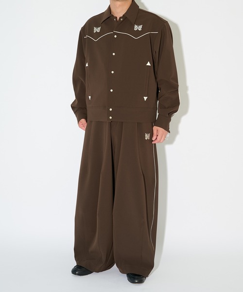 Needles(ニードルス)の「【Needles】別注 Piping Cowboy H.D. Pant-Poly Double Cloth(その他パンツ・メンズ・ブラック/ブラウン・XS/S/M/L)」の17枚目の写真