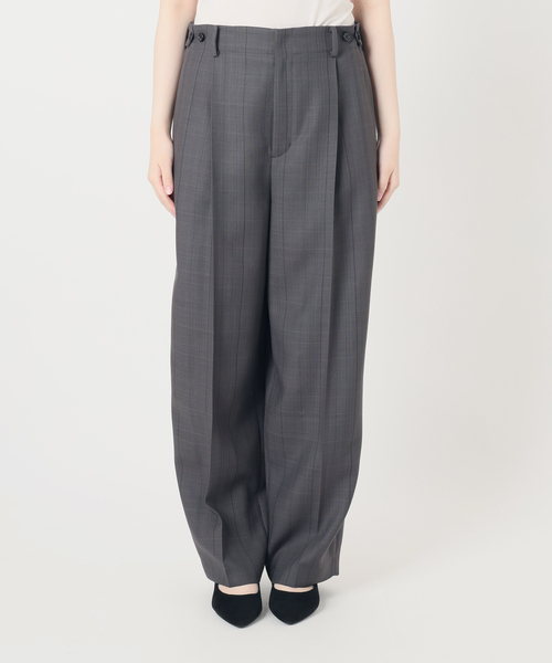VERMEIL par iena(ヴェルメイユパーイエナ)の「Refined チェックタックパンツ(スラックス・レディース・その他4/その他1・36/40/38)」の16枚目の写真