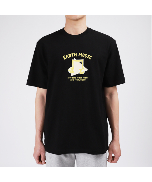 WHYN（ワイエヌ）の「アースミュージック 半袖Tシャツ F03BRD_WBX10953（Tシャツ/カットソー・メンズ・グレー系その他/ブルー/ホワイト/ブラック・S/XL/L/M）」の3枚目の写真
