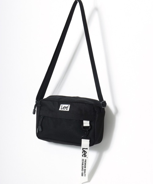 Lee(リー)の「2026AW Lee/リー 撥水 スクエア型 ミニショルダー レディース メンズ(ショルダーバッグ・レディース・ホワイト/ブラック/パープル・FREE)」の1枚目の写真