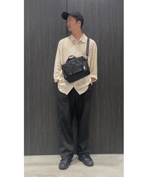 BRIEFING（ブリーフィング）の「【BRIEFING／ブリーフィング】MINI FLIGHT BOSTON（ボストンバッグ）」