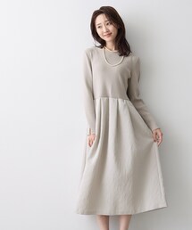 ニットドッキングワンピース