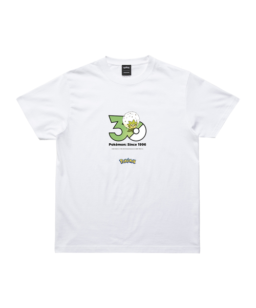 ZOZOSPOT(ゾゾスポット)の「Pokemon 30th Anniversary 1025 T-shirt 「ワタシラガ」(Tシャツ/カットソー・レディース・ホワイト・160cm/150cm/140cm/130cm/120cm/110cm/100cm/XXX-LARGE/XX-LARGE/X-LARGE/LARGE/MEDIUM/SMALL)」の1枚目の写真