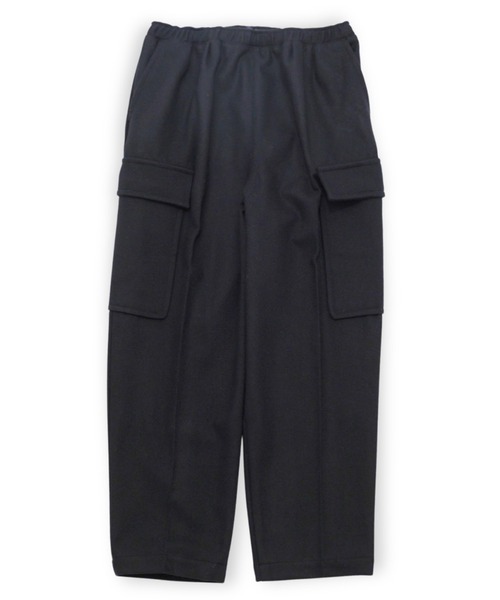 ohta(オータ)の「【ohta】 black cargo pants(カーゴパンツ・メンズ・ブラック・1)」の1枚目の写真