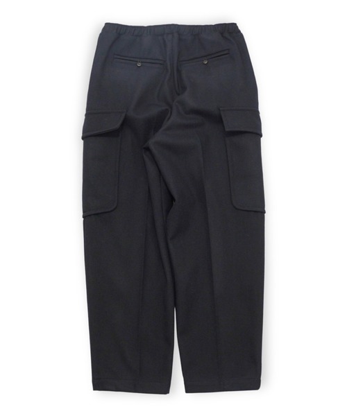 ohta(オータ)の「【ohta】 black cargo pants(カーゴパンツ・メンズ・ブラック・1)」の4枚目の写真
