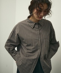 ロングスリーブストライプシャツ