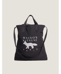 Maison Kitsune(���]���L�c�l)��DRAWSTRING TOTE(�g�[�g�o�b�O)