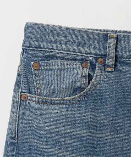 6(ロク)の「<timemachine>WIDE SHORT DENIM/パンツ(デニムパンツ・レディース・ライトブルー・27/24/25/26/28)」の8枚目の写真