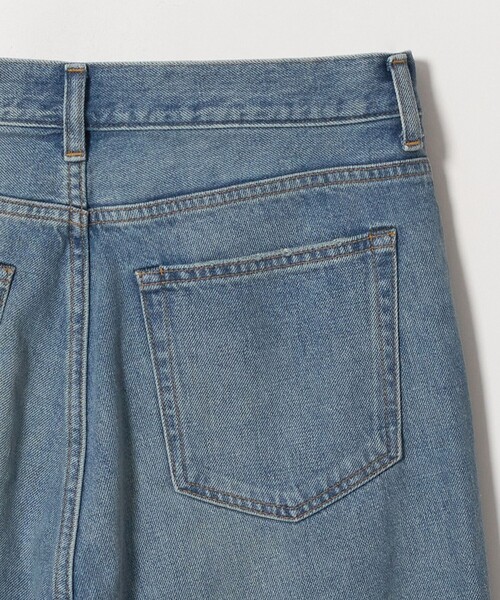 6(ロク)の「<timemachine>WIDE SHORT DENIM/パンツ(デニムパンツ・レディース・ライトブルー・27/24/25/26/28)」の10枚目の写真