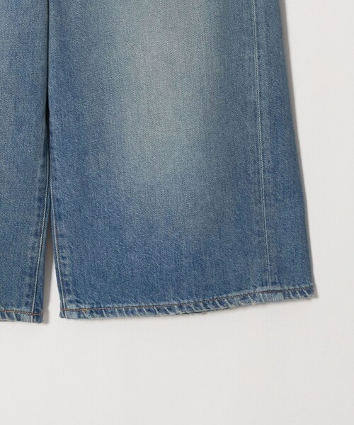 6(ロク)の「<timemachine>WIDE SHORT DENIM/パンツ(デニムパンツ・レディース・ライトブルー・27/24/25/26/28)」の12枚目の写真