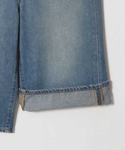 6(ロク)の「<timemachine>WIDE SHORT DENIM/パンツ(デニムパンツ・レディース・ライトブルー・27/24/25/26/28)」の13枚目の写真