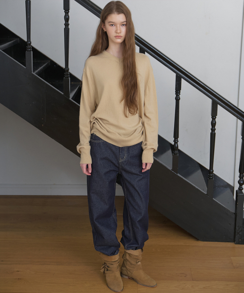 TINKNIT(ティンニット)の「ノンフェード ストレート デニムパンツ(デニムパンツ・レディース・その他・SMALL/MEDIUM)」の4枚目の写真
