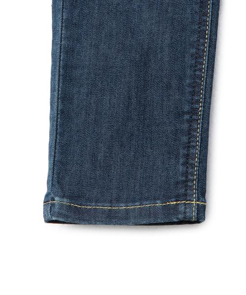 Lee（リー）の「【KIDS】LEE(リー)リブ ストレート パンツ◆（デニムパンツ・キッズ・コバルトブルー・100cm/110cm/95cm/120cm）」の5枚目の写真