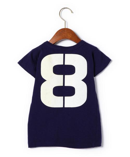 green label relaxing（グリーンレーベルリラクシング）の「◆◆◆WEB限定【DENIM DUNGAREE(デニムアンドダンガリー)】テンジクサーフコンテストTシャツ（Tシャツ/カットソー・キッズ・ホワイト/ブラック/ブラウン/イエロー/ダークグリーン/ネイビー・120cm/100cm/110cm）」の17枚目の写真