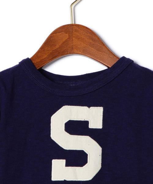 green label relaxing（グリーンレーベルリラクシング）の「◆◆◆WEB限定【DENIM DUNGAREE(デニムアンドダンガリー)】テンジクサーフコンテストTシャツ（Tシャツ/カットソー・キッズ・ホワイト/ブラック/ブラウン/イエロー/ダークグリーン/ネイビー・120cm/100cm/110cm）」の18枚目の写真