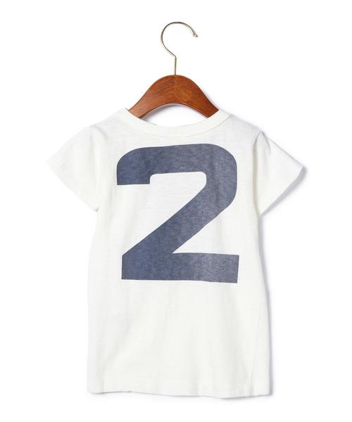 green label relaxing（グリーンレーベルリラクシング）の「◆◆◆WEB限定【DENIM DUNGAREE(デニムアンドダンガリー)】テンジクサーフコンテストTシャツ（Tシャツ/カットソー・キッズ・ホワイト/ブラック/ブラウン/イエロー/ダークグリーン/ネイビー・120cm/100cm/110cm）」の11枚目の写真