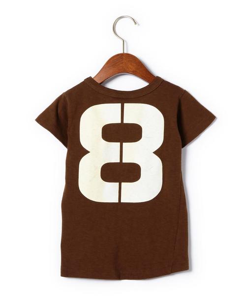 green label relaxing（グリーンレーベルリラクシング）の「◆◆◆WEB限定【DENIM DUNGAREE(デニムアンドダンガリー)】テンジクサーフコンテストTシャツ（Tシャツ/カットソー・キッズ・ホワイト/ブラック/ブラウン/イエロー/ダークグリーン/ネイビー・120cm/100cm/110cm）」の15枚目の写真