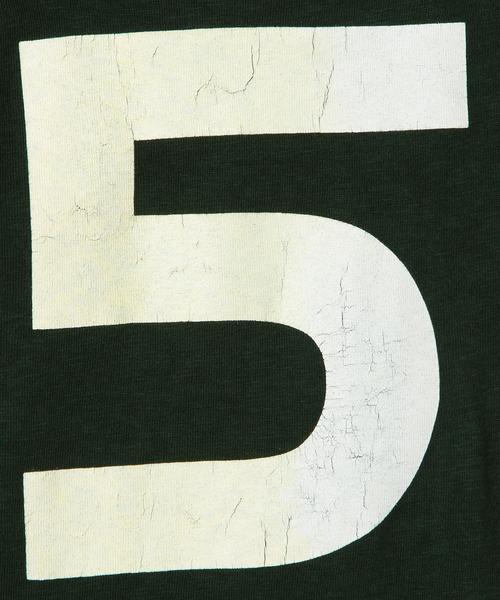 green label relaxing（グリーンレーベルリラクシング）の「◆◆◆WEB限定【DENIM DUNGAREE(デニムアンドダンガリー)】テンジクサーフコンテストTシャツ（Tシャツ/カットソー・キッズ・ホワイト/ブラック/ブラウン/イエロー/ダークグリーン/ネイビー・120cm/100cm/110cm）」の10枚目の写真