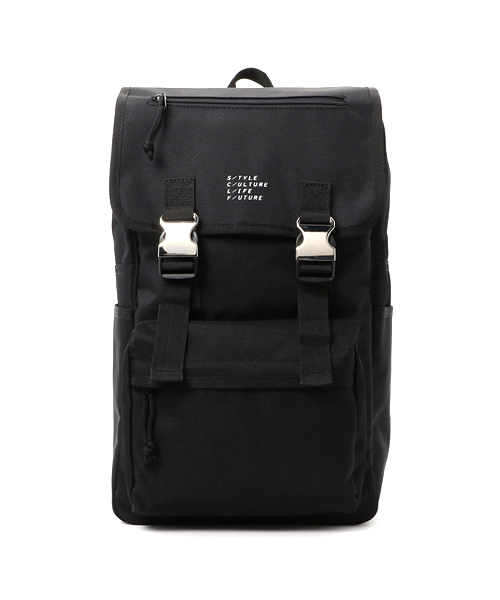 WEGO(ウィゴー)の「WEGO/フラップメタルバックパック(バックパック/リュック・メンズ・ネイビー/ブラック/グレー・FREE)」の13枚目の写真