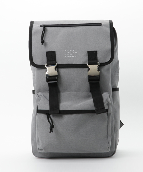 WEGO(ウィゴー)の「WEGO/フラップメタルバックパック(バックパック/リュック・メンズ・ネイビー/ブラック/グレー・FREE)」の14枚目の写真