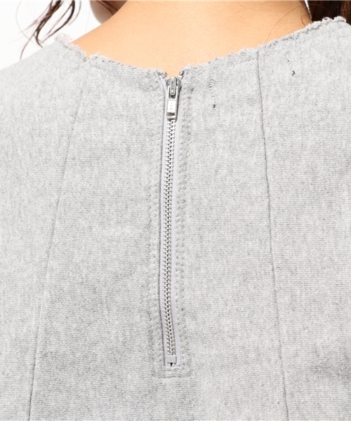 RODEO CROWNS WIDE BOWL（ロデオクラウンズワイドボウル）の「ブルドック リメイク スウェット（Tシャツ/カットソー・レディース・ベージュ/ネイビー/ボルドー/トップグレー・MEDIUM/SMALL）」の9枚目の写真